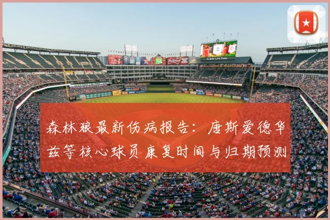 森林狼最新伤病报告：唐斯爱德华兹等核心球员康复时间与归期预测